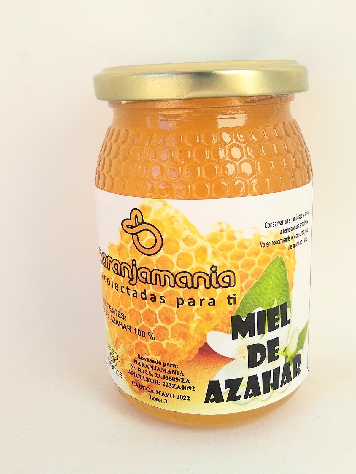 Miel de Azahar 500gr ✔-1019